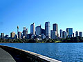 シドニー　シティの高層ビル群　City Centre（CBD）
