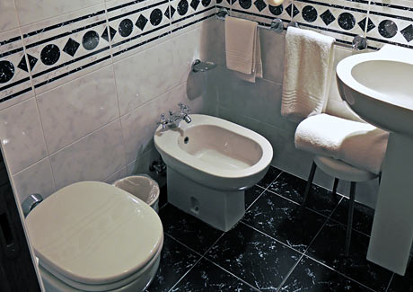 イタリアのホテルはトイレが2つではなくビデ