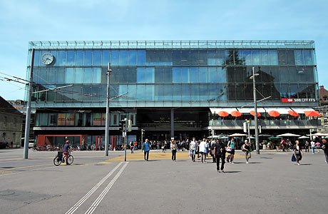 スイスの首都 ベルン駅