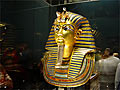 ツタンカーメンの黄金のマスク（カイロ考古学博物館）