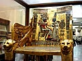 ツタンカーメンの黄金の玉座（カイロ考古学博物館）