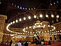 ムハンマド・アリ・モスクの内部（カイロ）