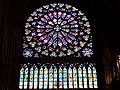 ノートルダム大聖堂のバラ窓